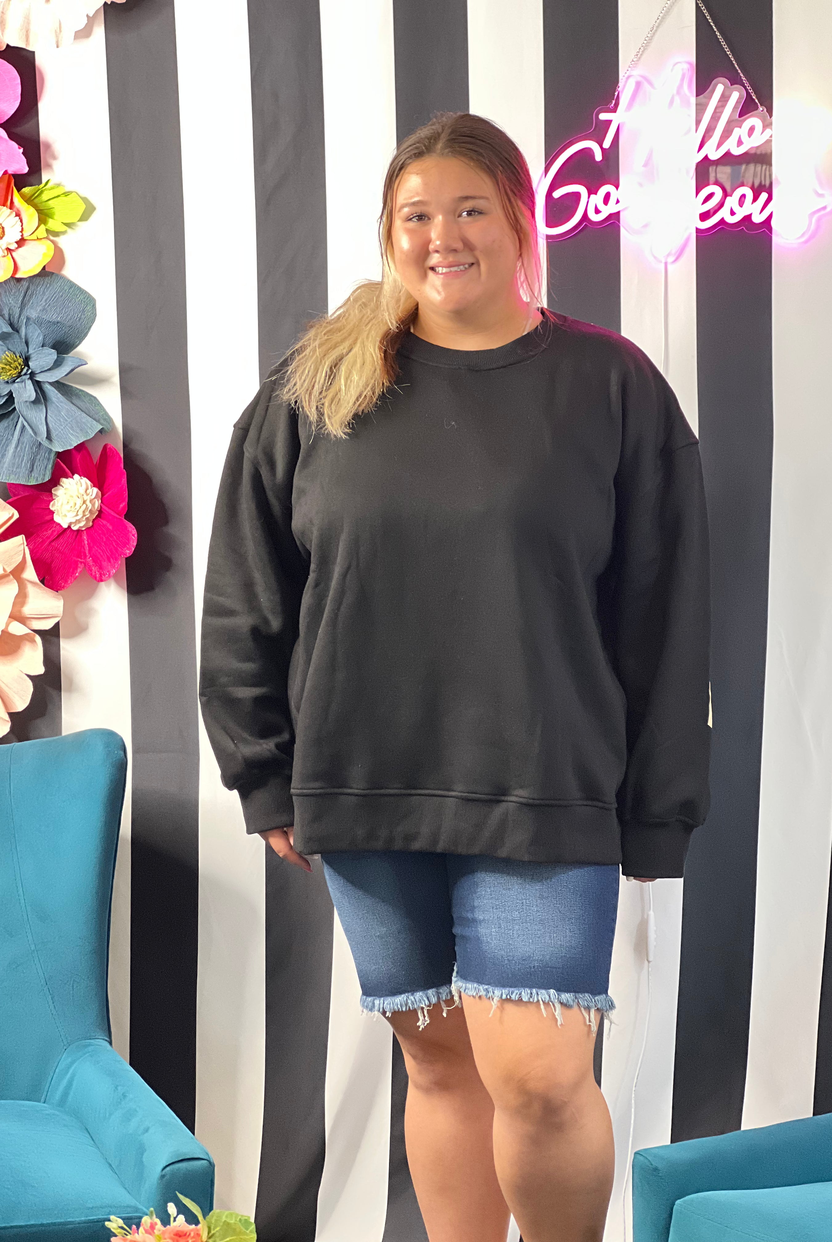 Be Your Self Graphic Pullover