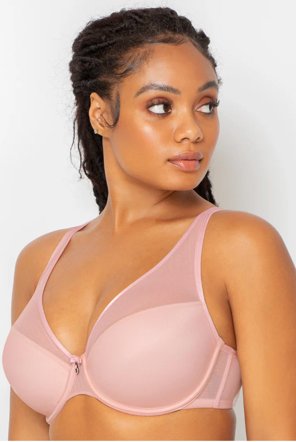 Pamela Mesh Push Up T-Shirt Bra