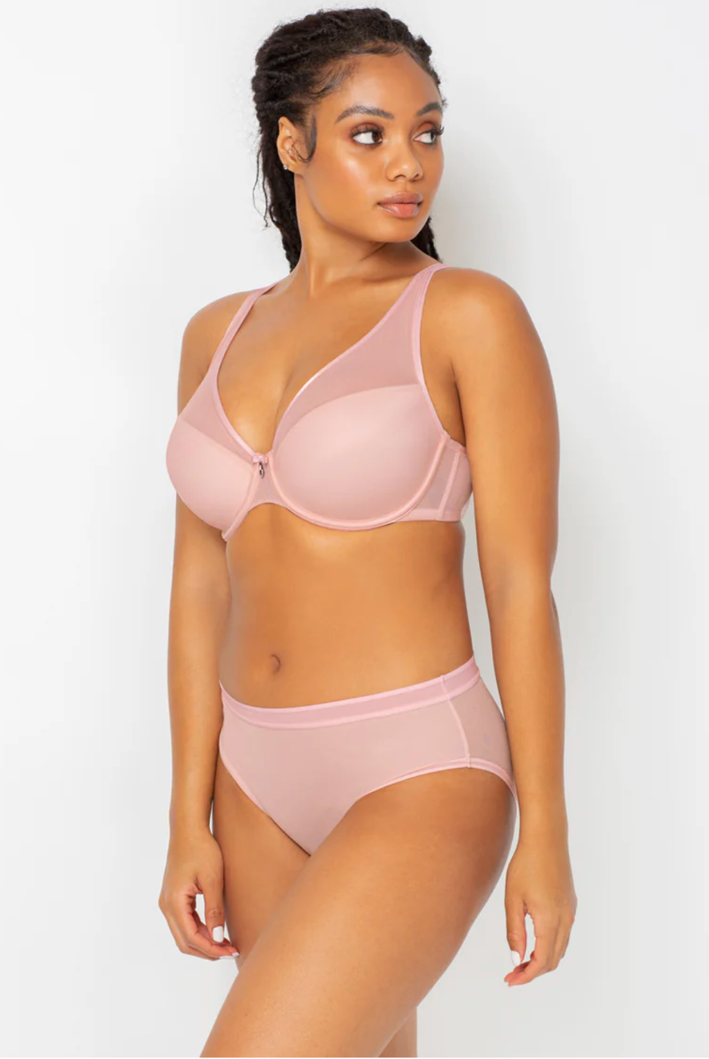 Pamela Mesh Push Up T-Shirt Bra