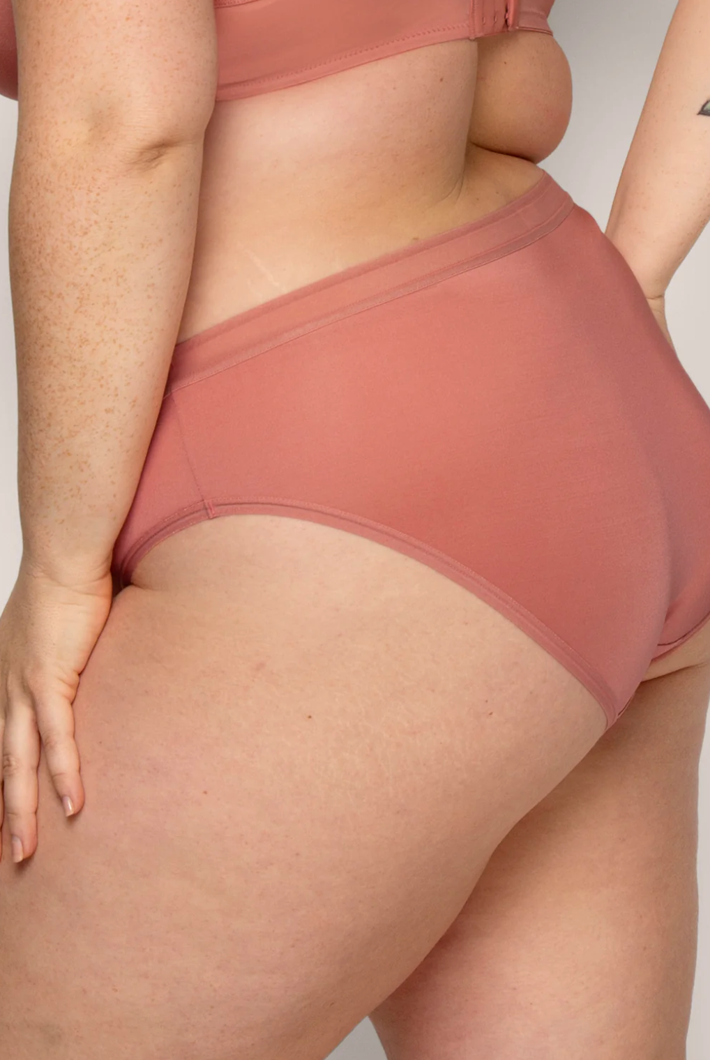Micro Fiber High Cut Brief