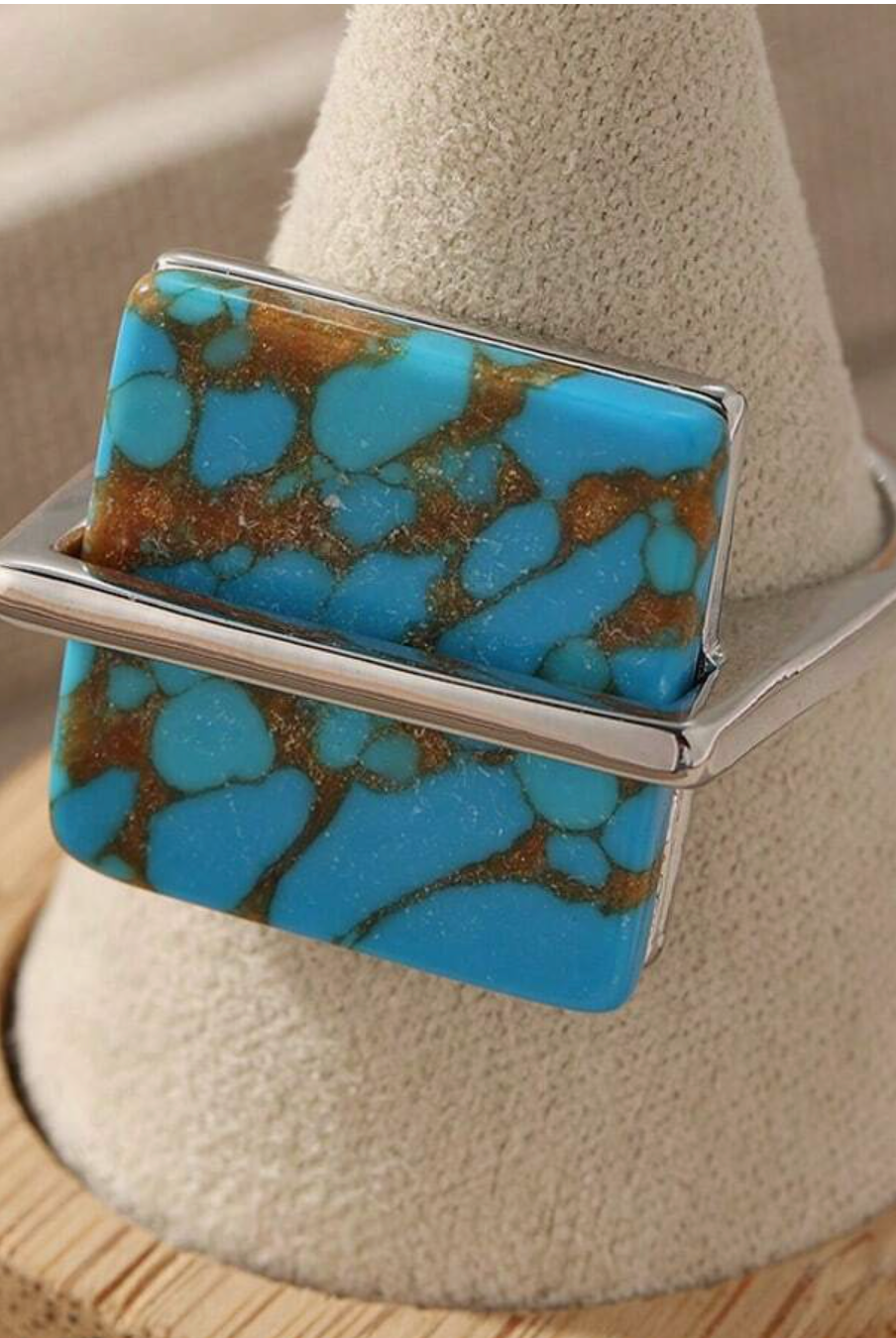 Silver Turquoise Ring