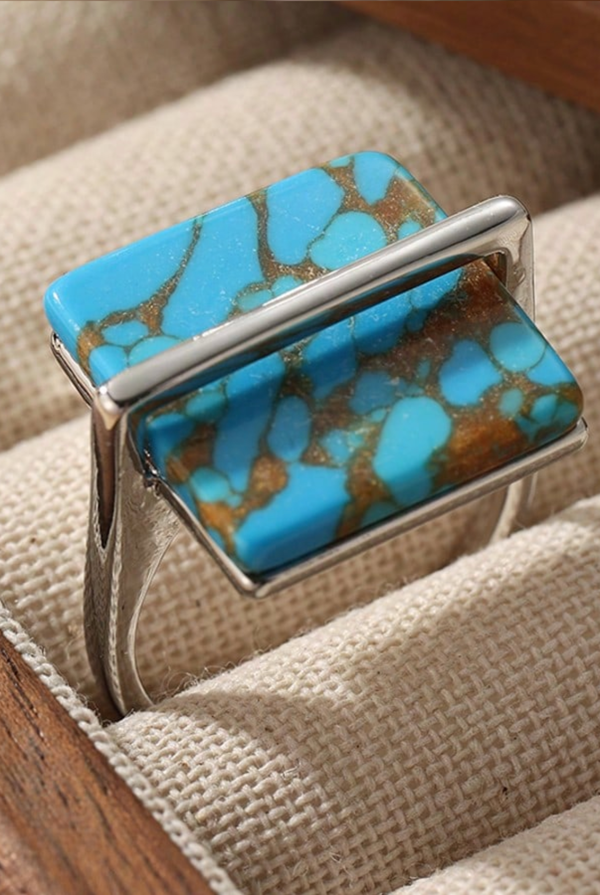 Silver Turquoise Ring