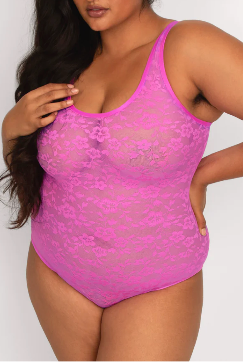 Jackie No-Show Lace J-Hook Bodysuit