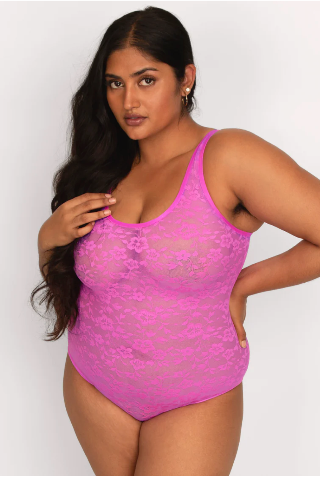 Jackie No-Show Lace J-Hook Bodysuit