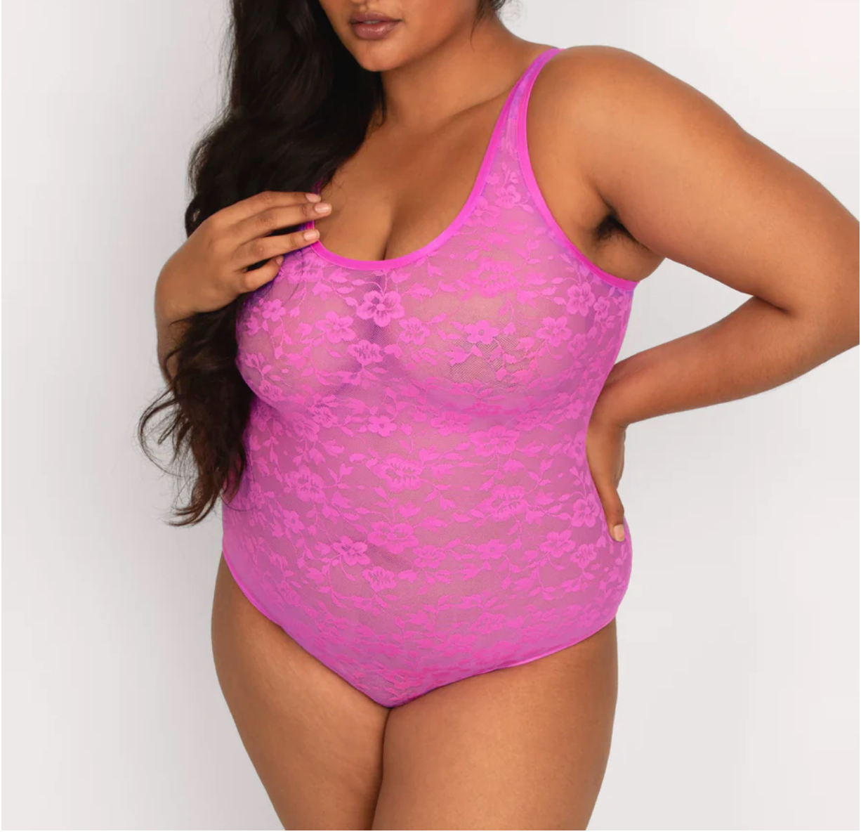 Jackie No-Show Lace J-Hook Bodysuit