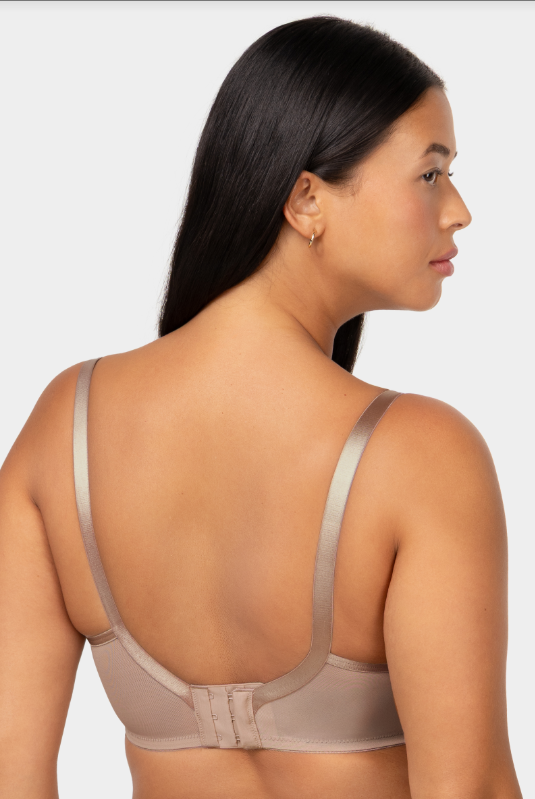 Halle Unlined Mesh Full Coverage Underwire Bra
