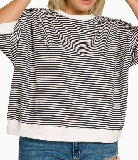 Maddie Striped Top