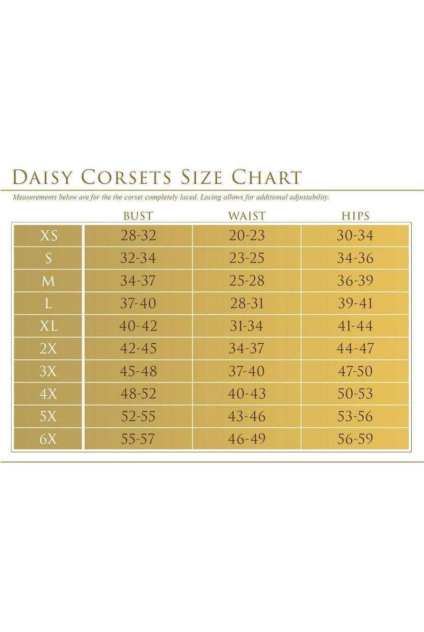Top Drawer Steel Boned Purple/Pink Mesh Underwire Bustier Corset