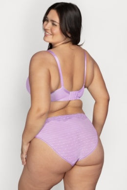 Mia Unlined Mesh Full Coverage Underwire Bra