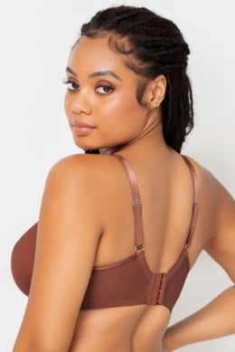 Mariah Unlined Mesh Full Coverage Underwire Bra