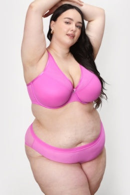 Elle Mesh Push Up T-Shirt Bra