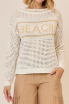 BEACH Pullover Sweater