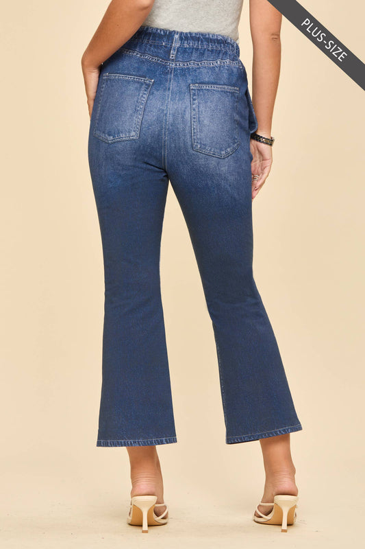 26.5" Illusion Bootcut Crop