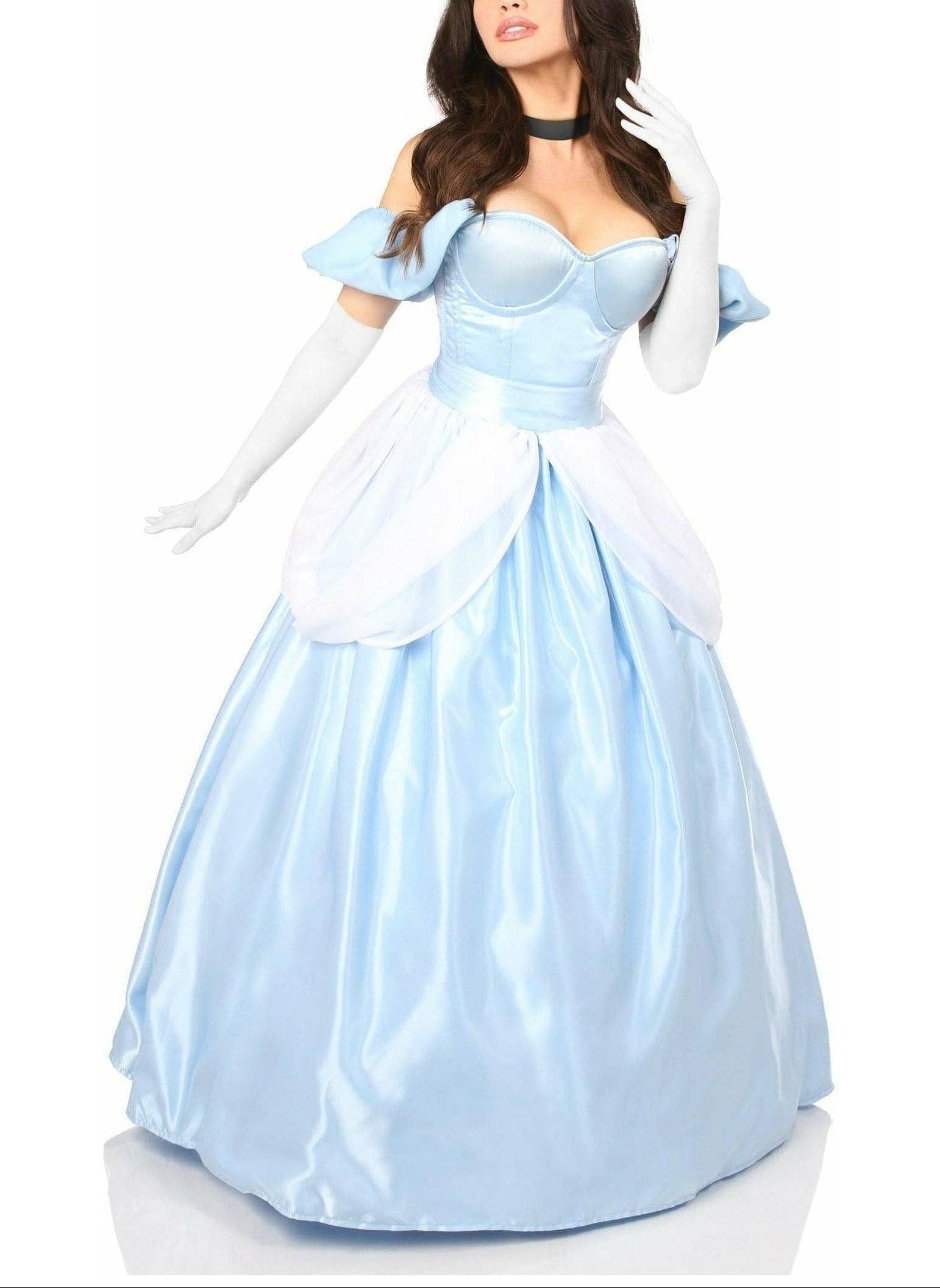 Top Drawer 6 PC Fairytale Princess Corset Costume