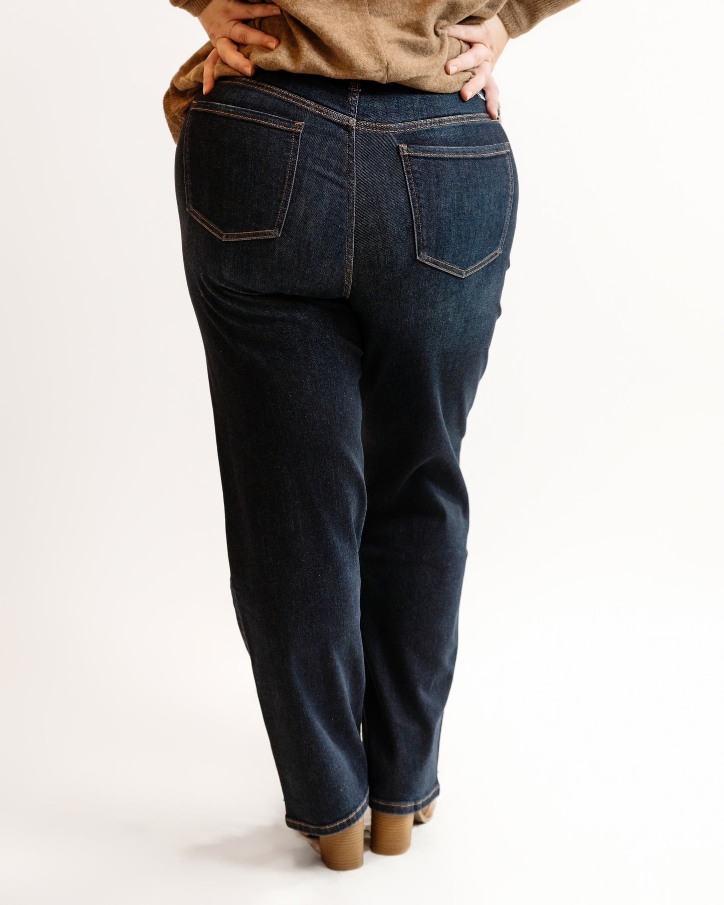 32" RFM High Rise Slim Wide Leg