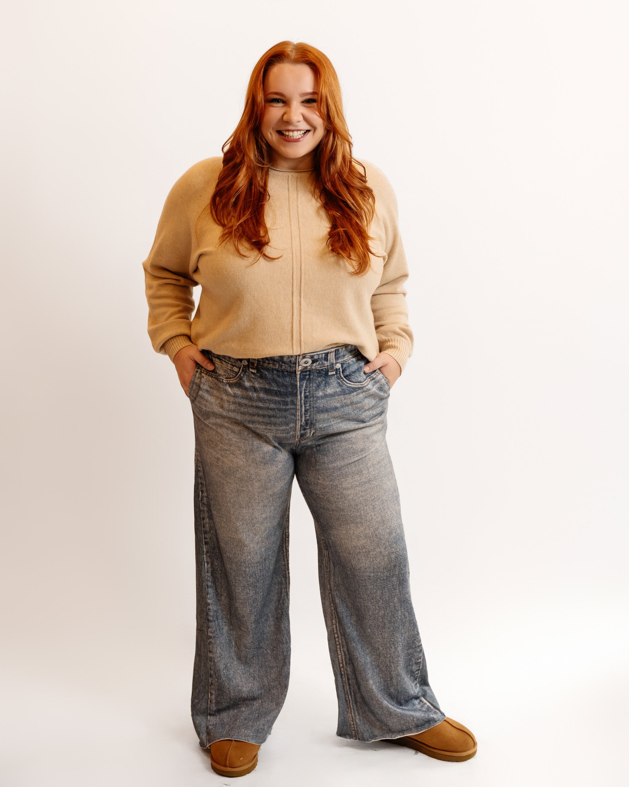 Front Seam Sweater