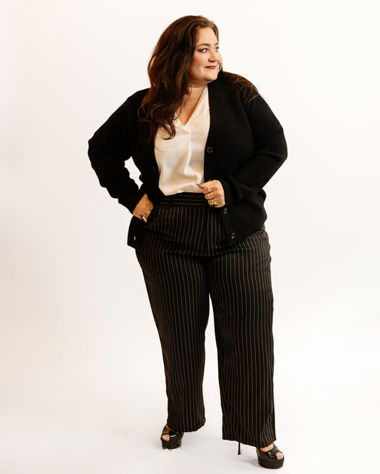 All Business Pinstripe Pants