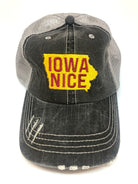 Iowa Nice Embroidered Trucker