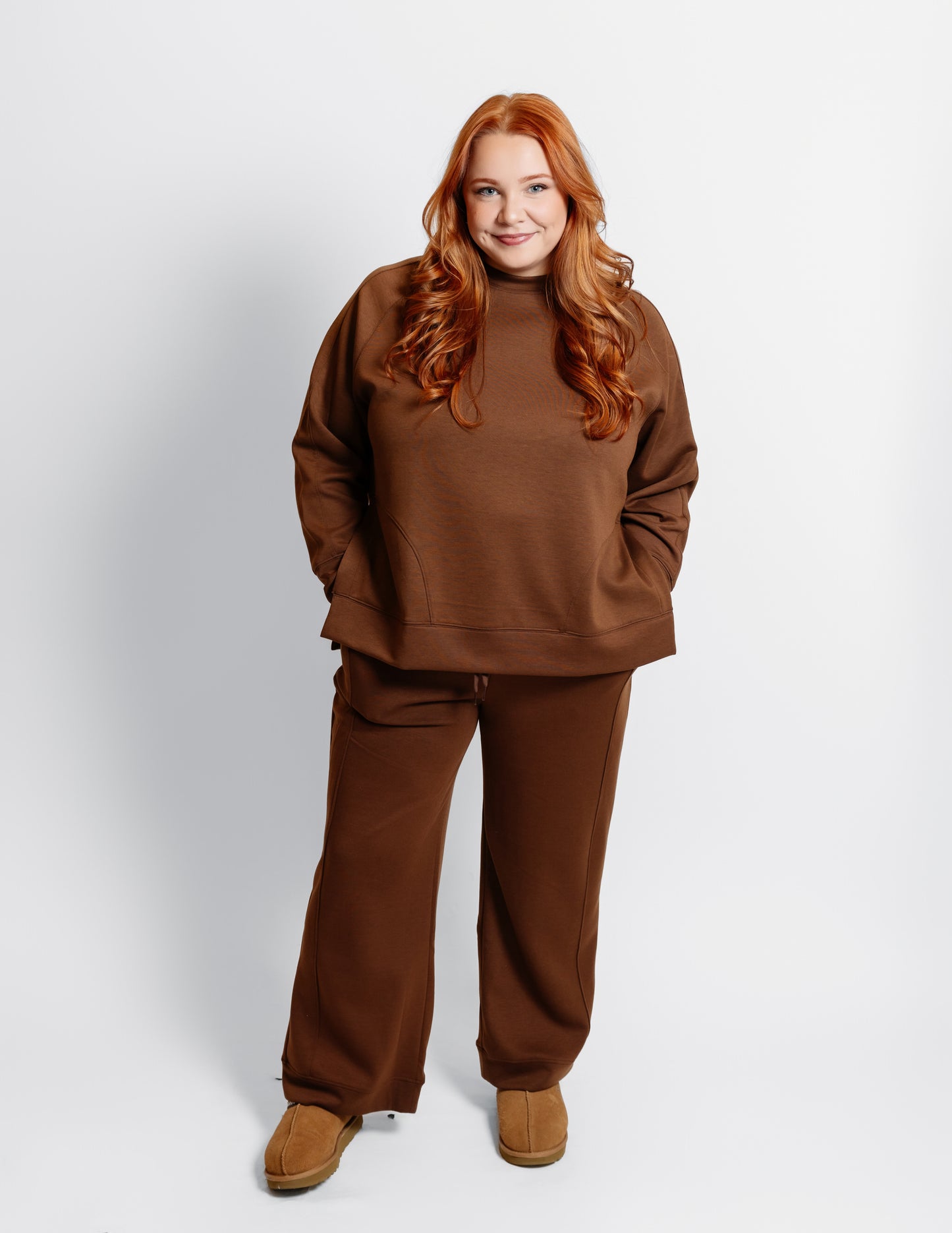 Scuba Pullover with Side Slits