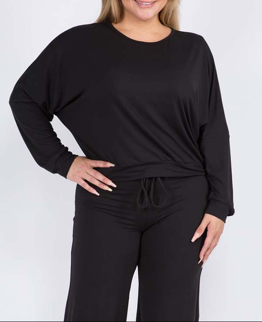 Kaitlyn Long Crop Top