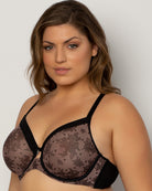 Bette Unlined Mesh Full Coverage Underwire Bra