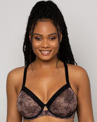 Bette Unlined Mesh Full Coverage Underwire Bra