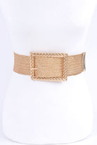 Metallic Stretch Belt