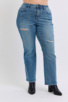 32" Judy Blue MR Destroyed Dad Jean
