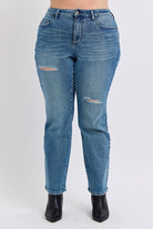 32" Judy Blue MR Destroyed Dad Jean