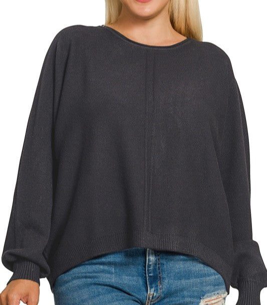 Front Seam Sweater