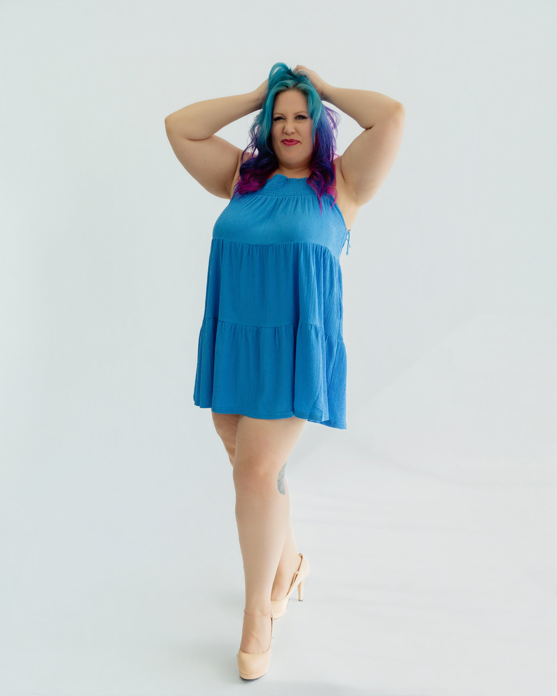 Tiered Cami Strap Dress