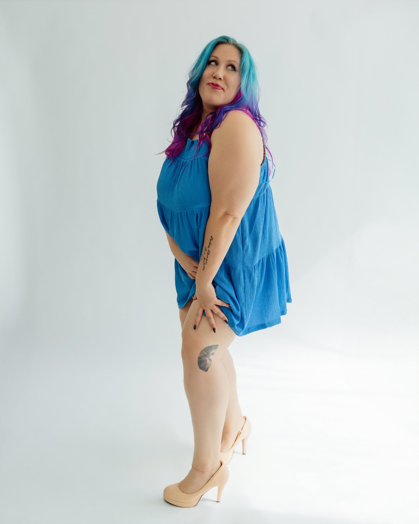 Tiered Cami Strap Dress