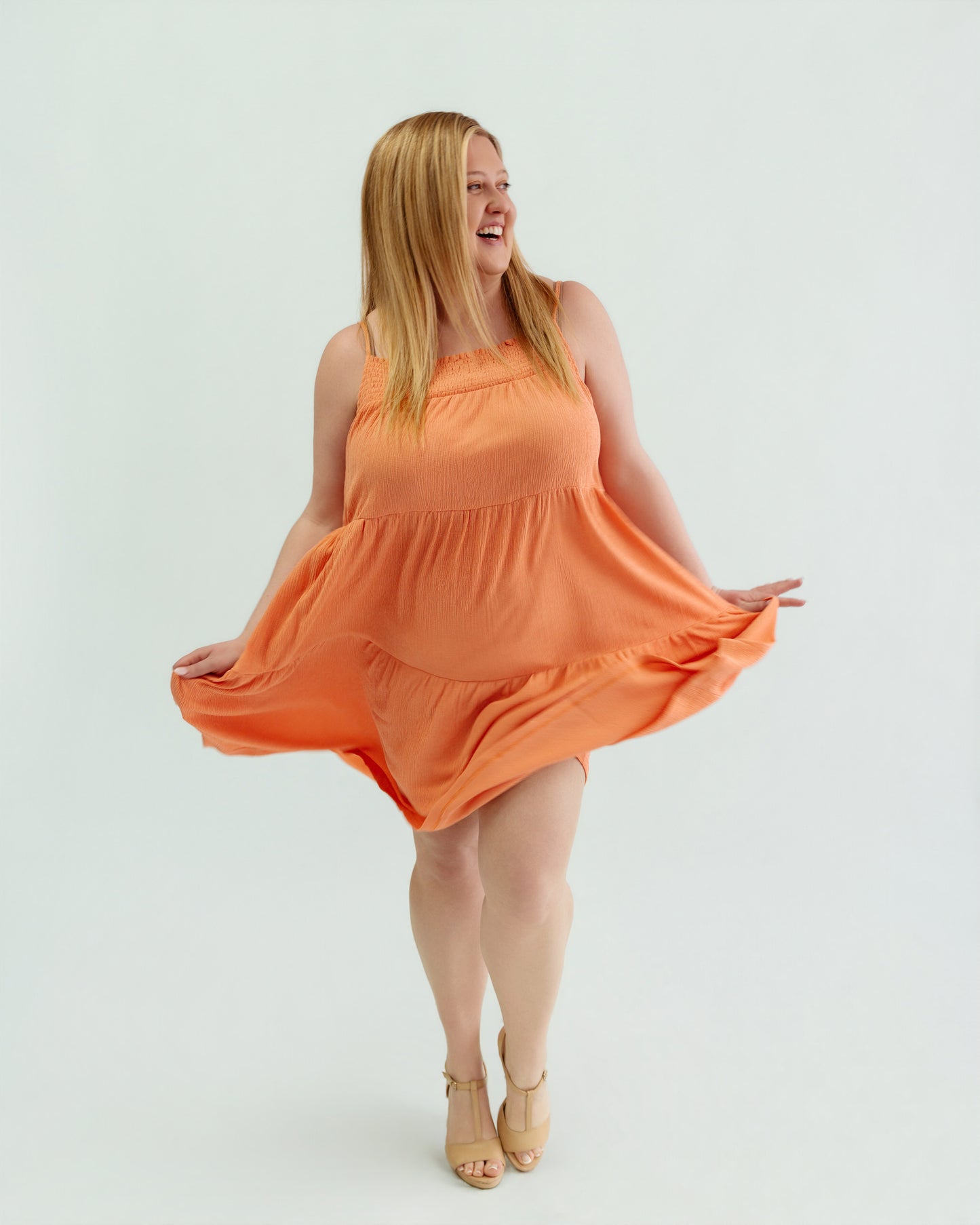Tiered Cami Strap Dress