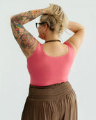 Smocked Waist Palazzo Pant