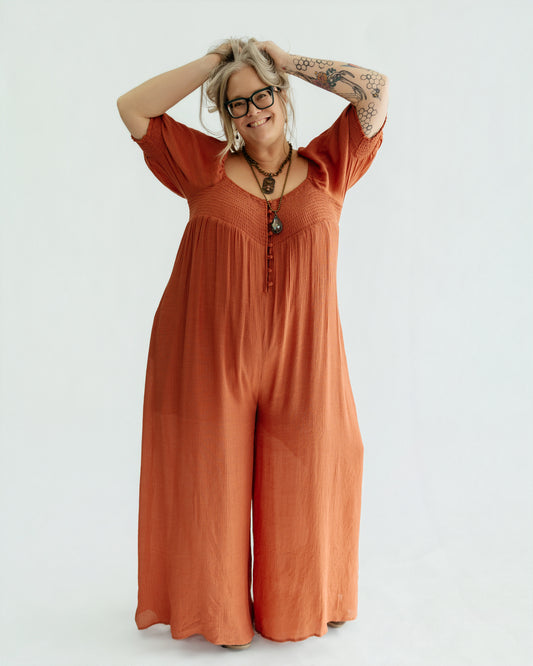 Sienna Wide Leg Jumpsuit
