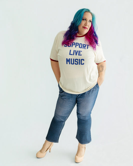 Support Live Music Tee
