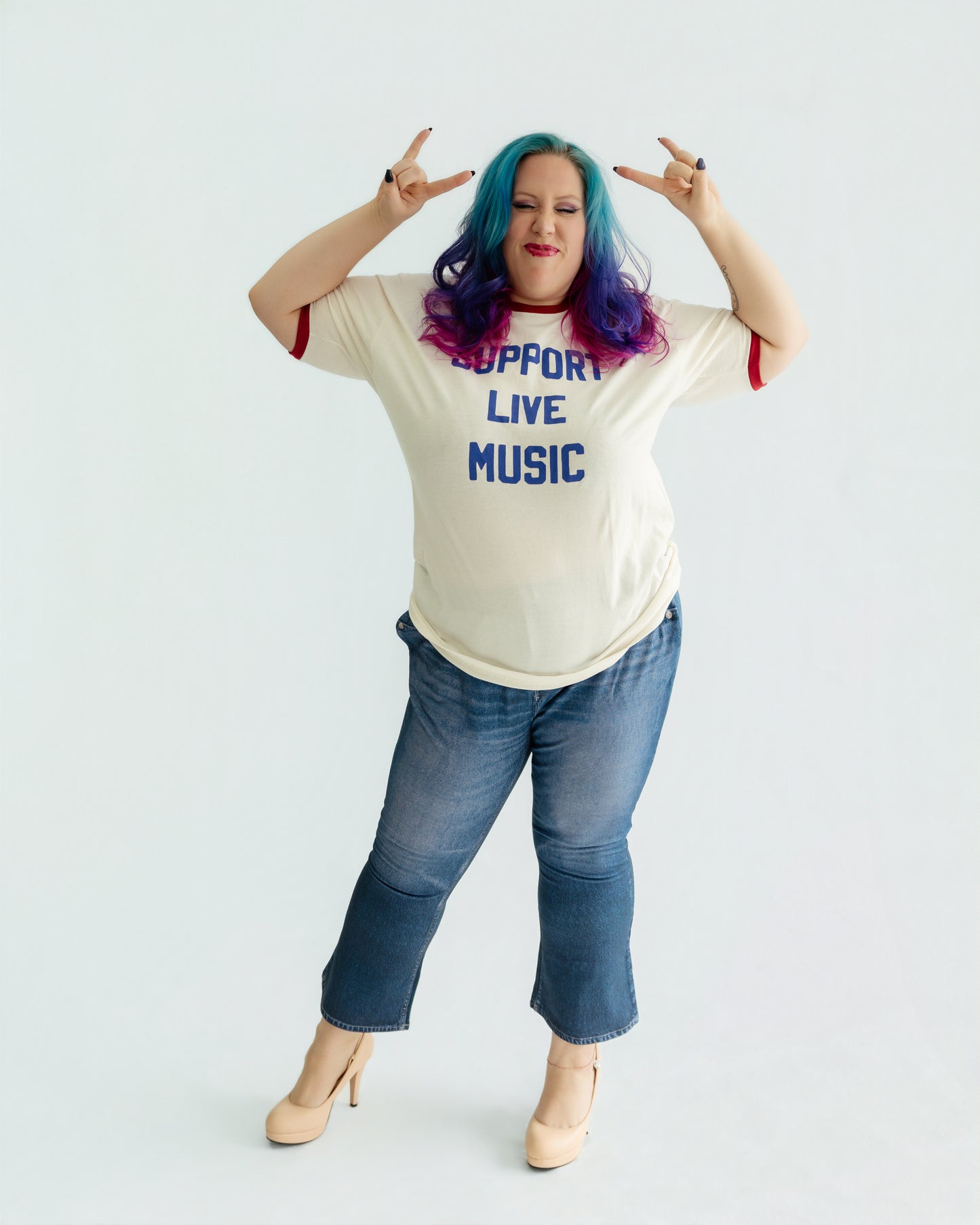 Support Live Music Tee