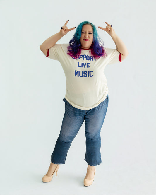Support Live Music Tee