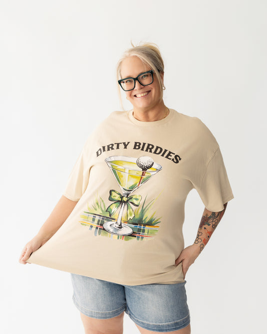 Dirty Birdies Martini Tee