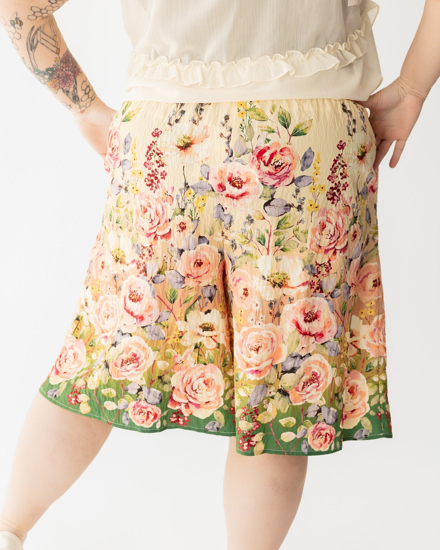 Floral Bouquet Culottes