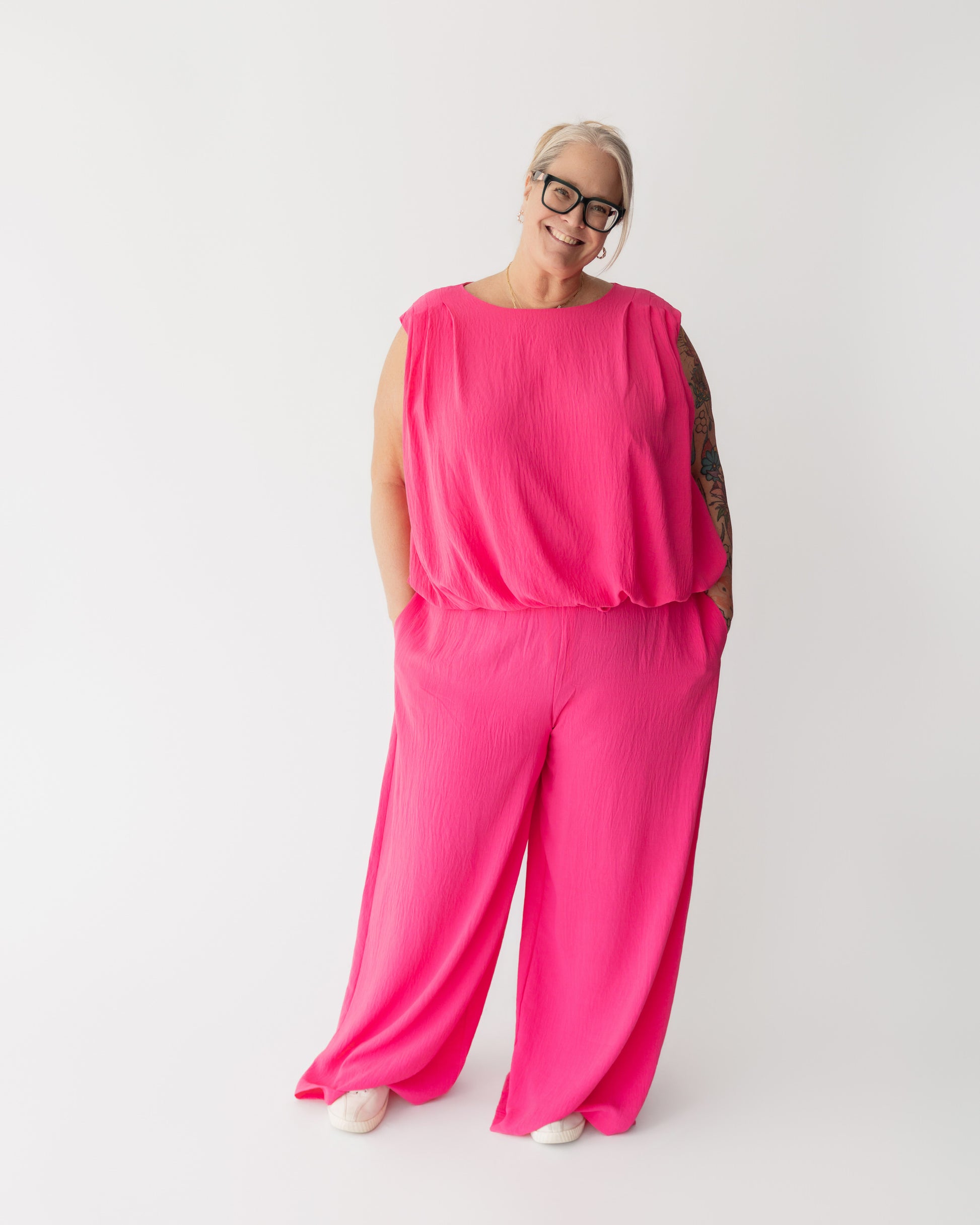 Blouson Pant Set