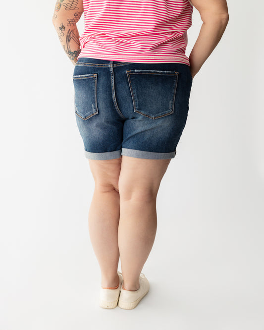 HR Patch Pocket Button Fly Shorts by Risen