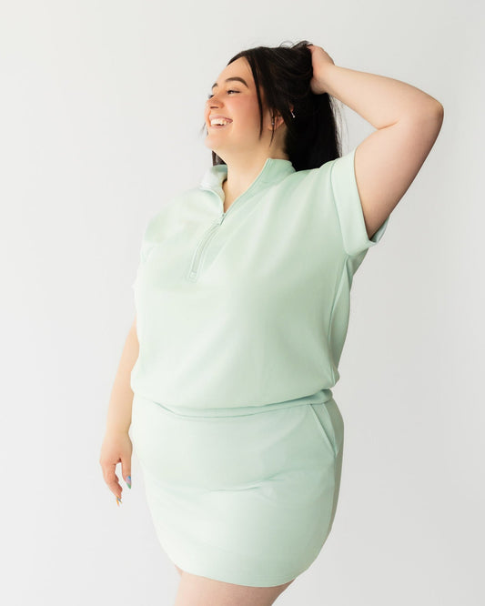 Modal Quarter Zip Top