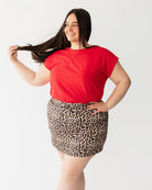 Safari Chic Leopard Skort
