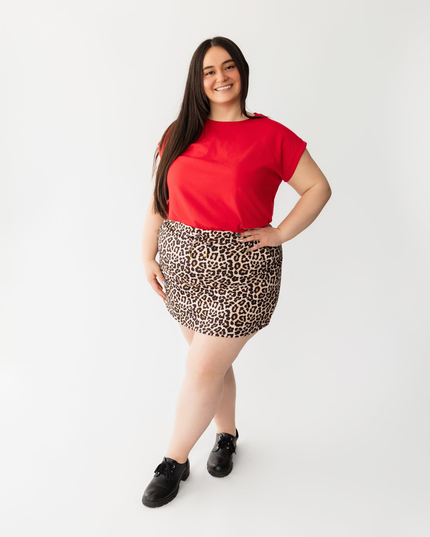 Safari Chic Leopard Skort