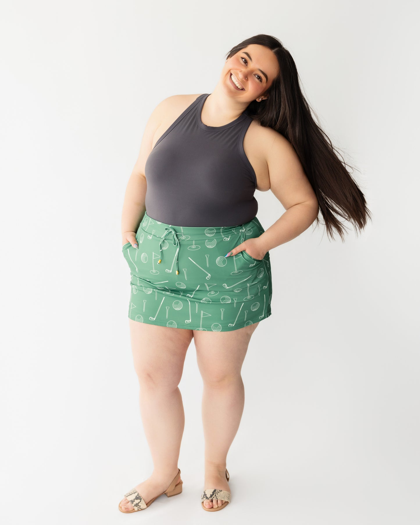 On Par Golf Skort