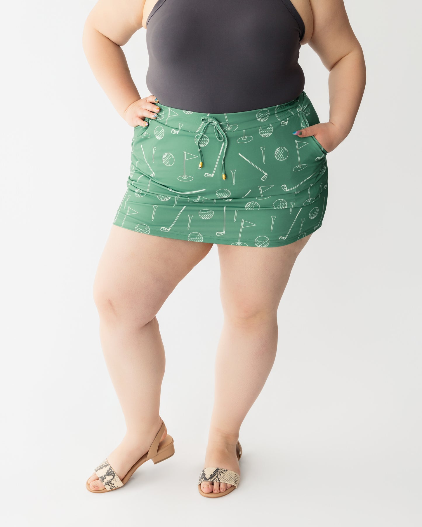 On Par Golf Skort
