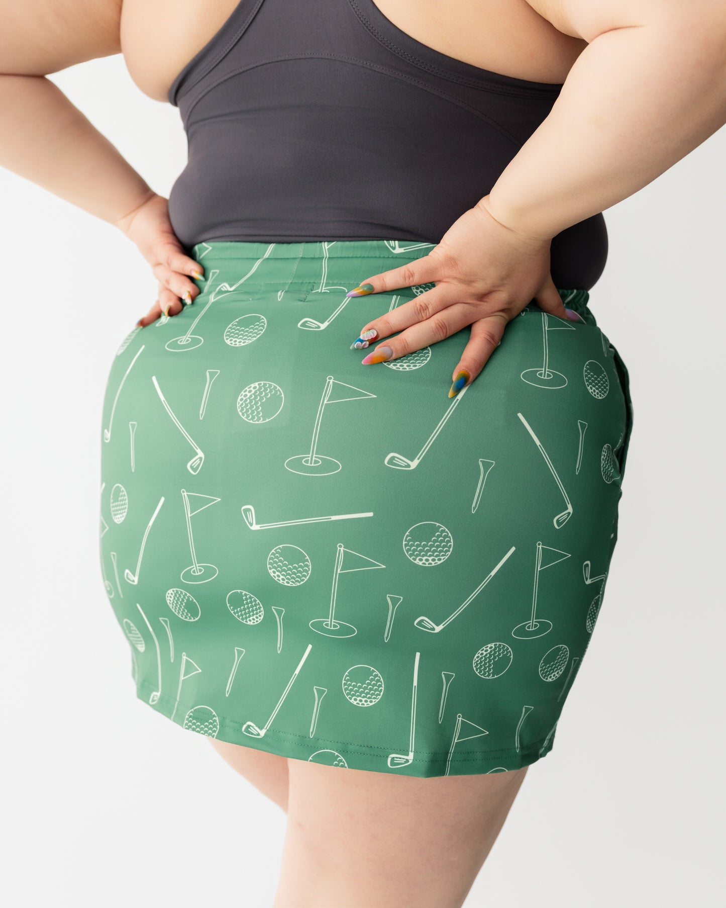 On Par Golf Skort