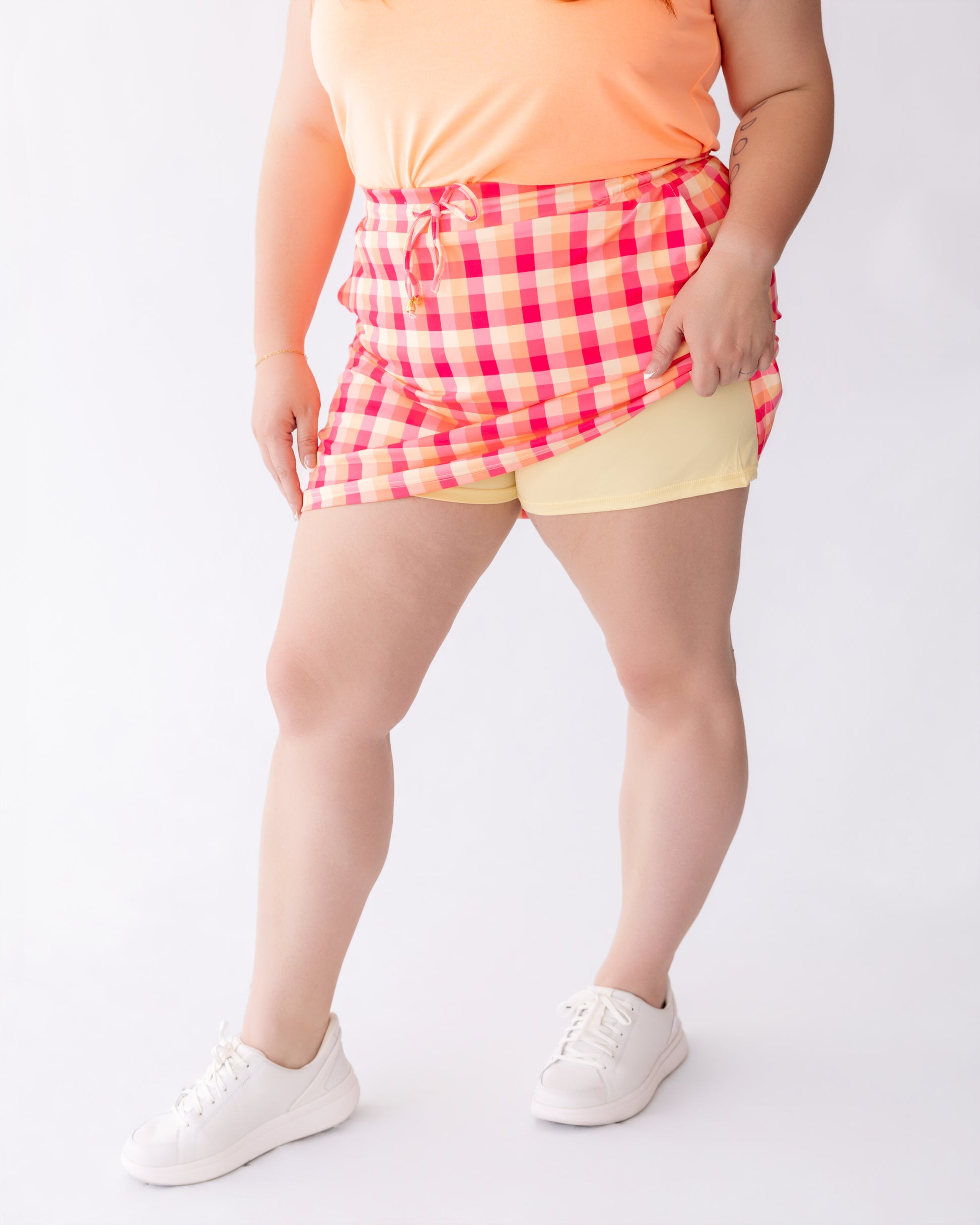Summer Crush Plaid Skort