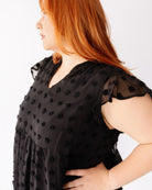 Swiss Dot Baby Doll Dress